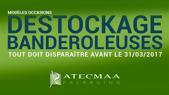 Op&eacute;ration d&eacute;stockage banderoleuse occasion